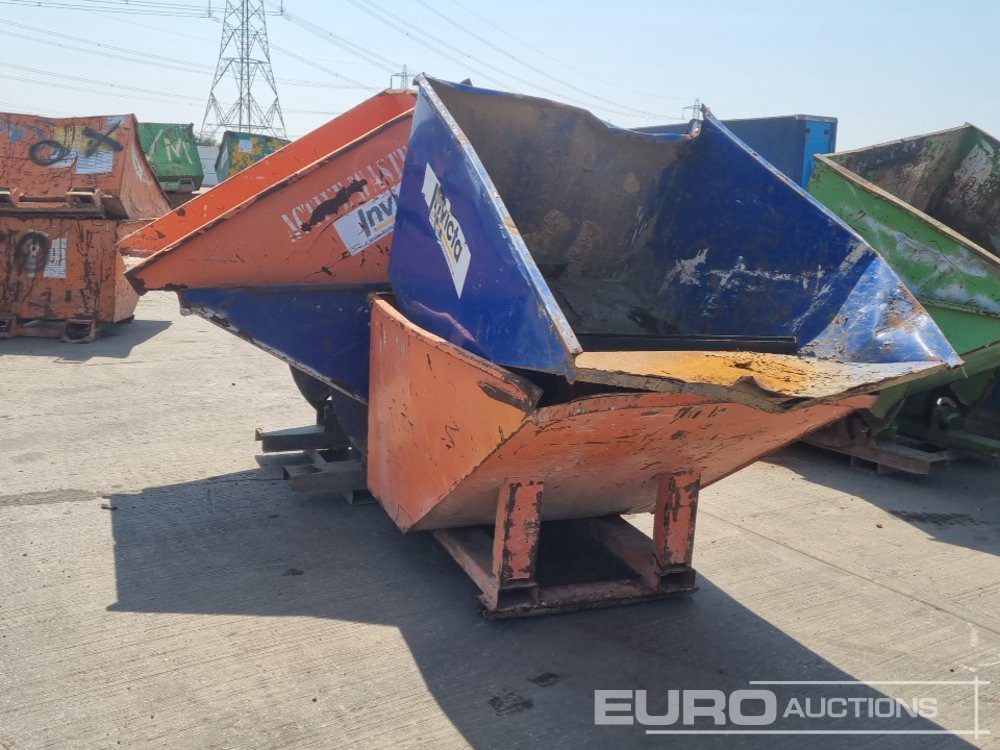 Tipping Skip to suit Forklift (4 of) - قادوس بقلاب ذاتي: صورة 3 Tipping Skip to suit Forklift (4 of) - قادوس بقلاب ذاتي: صورة 3