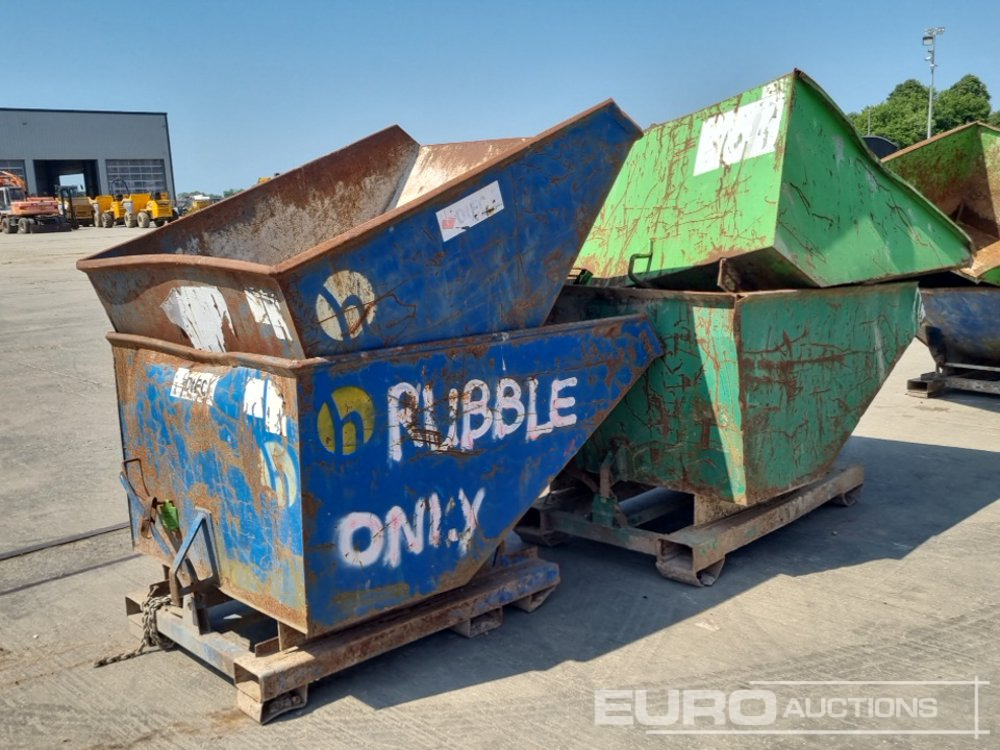 Tipping Skip to suit Forklift (4 of) - قادوس بقلاب ذاتي: صورة 5 Tipping Skip to suit Forklift (4 of) - قادوس بقلاب ذاتي: صورة 5