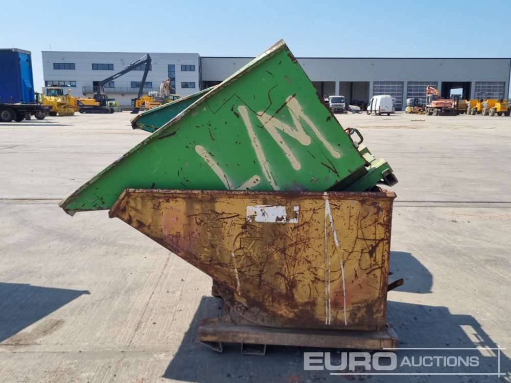 Tipping Skip to suit Forklift (4 of) - قادوس بقلاب ذاتي: صورة 2 Tipping Skip to suit Forklift (4 of) - قادوس بقلاب ذاتي: صورة 2