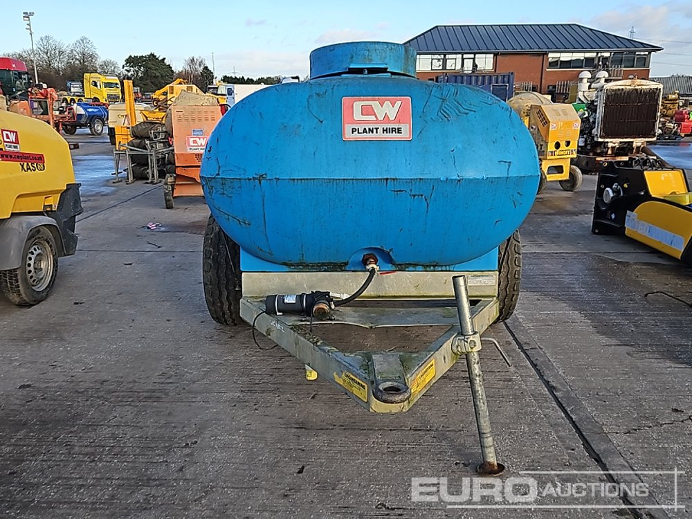 Trailer Engineering Single Axle Plastic Water Bowser, Electric Pump - خزان تخزين: صورة 2 Trailer Engineering Single Axle Plastic Water Bowser, Electric Pump - خزان تخزين: صورة 2