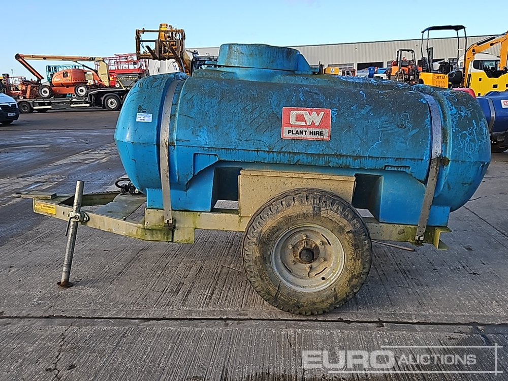 Trailer Engineering Single Axle Plastic Water Bowser, Electric Pump - خزان تخزين: صورة 4 Trailer Engineering Single Axle Plastic Water Bowser, Electric Pump - خزان تخزين: صورة 4