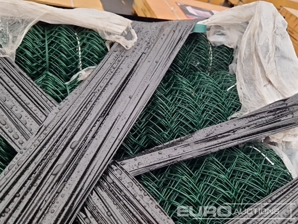 الآلات الزراعية Unused 1500mm PVC Coated Chain Link (20 Rolls): صورة 7