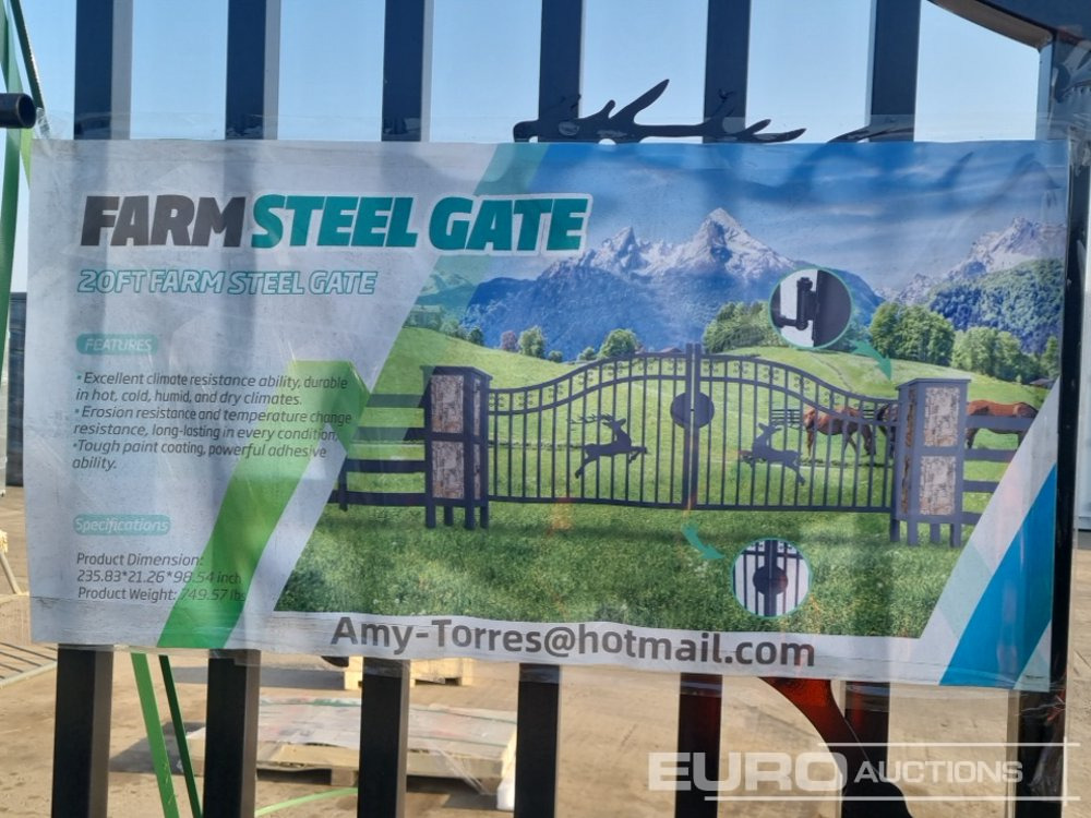 معدات البناء Unused 20' Farm Gate: صورة 9