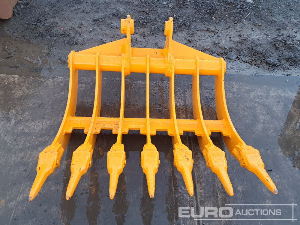 Unused 2025 GIYI 32" Rake 45mm Pin to suit 4-6 Ton Excavator - بكت: صورة 5 Unused 2025 GIYI 32" Rake 45mm Pin to suit 4-6 Ton Excavator - بكت: صورة 5