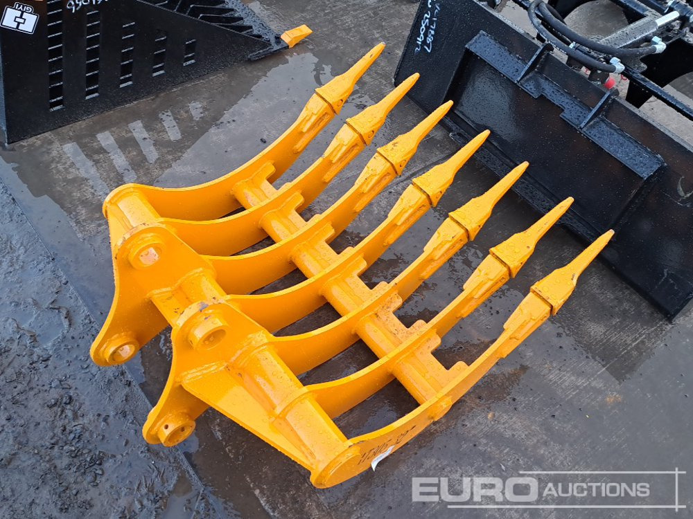 Unused 2025 GIYI 32" Rake 45mm Pin to suit 4-6 Ton Excavator - بكت: صورة 3 Unused 2025 GIYI 32" Rake 45mm Pin to suit 4-6 Ton Excavator - بكت: صورة 3