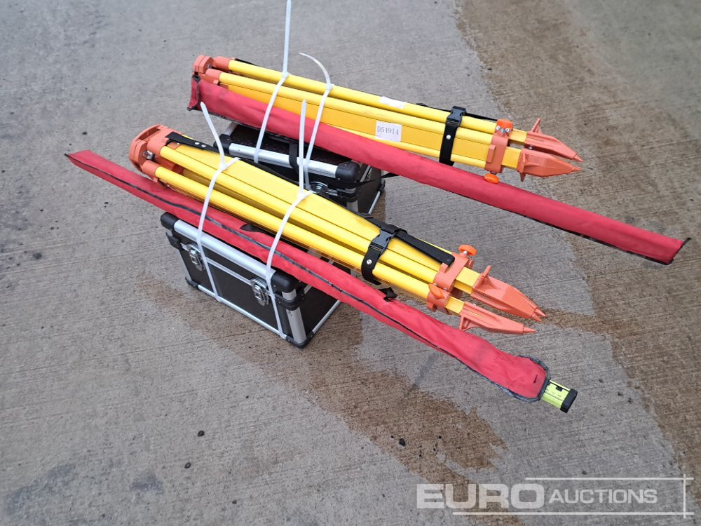 Unused 2025 SKLP Self-Leveling Rotary Laser Level with Batteries, Receiver, Tripod, Grade Rod (2 of) - معدات الورش: صورة 2 Unused 2025 SKLP Self-Leveling Rotary Laser Level with Batteries, Receiver, Tripod, Grade Rod (2 of) - معدات الورش: صورة 2