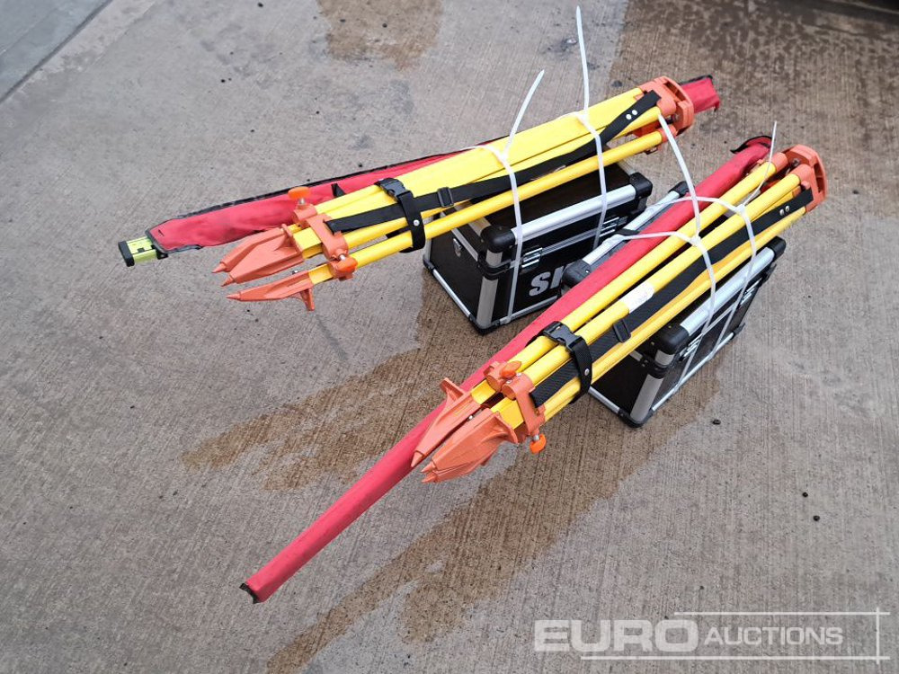 Unused 2025 SKLP Self-Leveling Rotary Laser Level with Batteries, Receiver, Tripod, Grade Rod (2 of) - معدات الورش: صورة 3 Unused 2025 SKLP Self-Leveling Rotary Laser Level with Batteries, Receiver, Tripod, Grade Rod (2 of) - معدات الورش: صورة 3