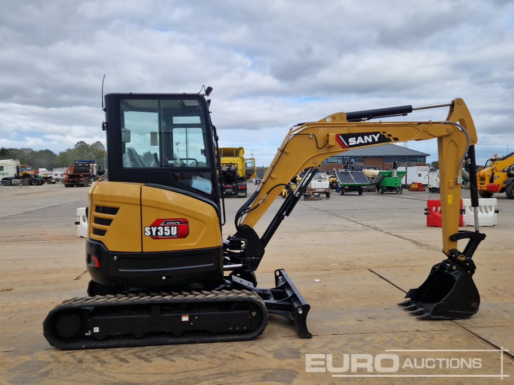 حفارة مُصَّغرة Unused 2025 Sany SY35U: صورة 6