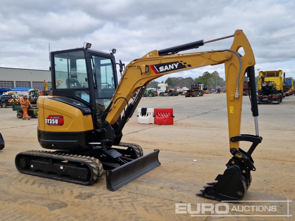 حفارة مُصَّغرة Unused 2025 Sany SY35U: صورة 7