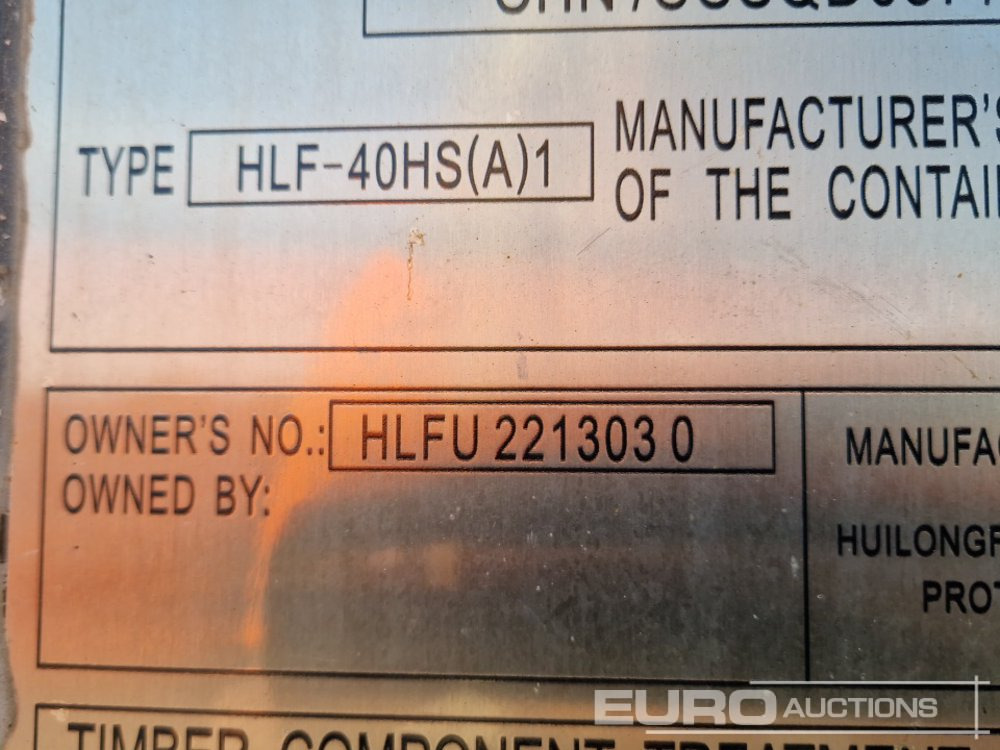 حاوية شحن Unused 40ft HC Container, 4 Side Doors, 1 End Door (Cannot Be Reconsigned): صورة 14