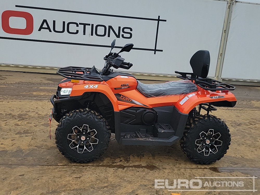 Unused Beast 450L, 4WD Petrol Quad Bike, Front Winch, Power Steering, Front & Rear Diff Lock, Alloy Wheels, LED pack, Rear Tow Hitch, Backrest, T3b Engine - مركبة لجميع التضاريس: صورة 2 Unused Beast 450L, 4WD Petrol Quad Bike, Front Winch, Power Steering, Front & Rear Diff Lock, Alloy Wheels, LED pack, Rear Tow Hitch, Backrest, T3b Engine - مركبة لجميع التضاريس: صورة 2
