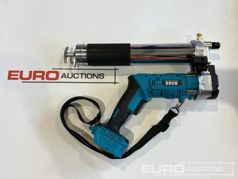 معدات الورش Unused Boss 21 Volt Lithium Battery Cordless Grease Gun: صورة 11