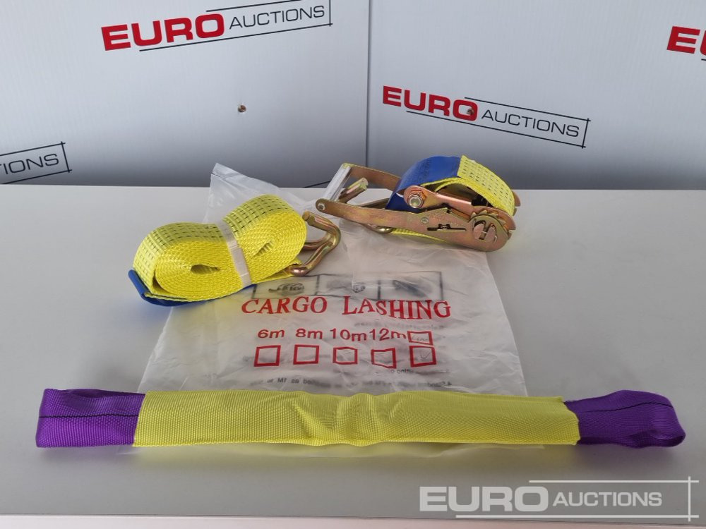 معدات البناء Unused Boss 4M x 50mm 5 Ton Ratchet Straps with Sling (4 of): صورة 26