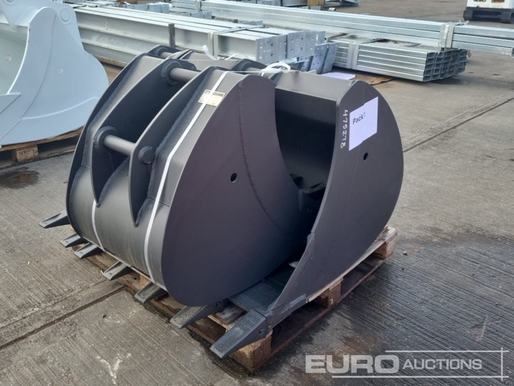 Unused Miller 36", 24", 12" Scoop Bucket 45mm Pin to suit 4-6 Ton Excavator - بكت: صورة 1 Unused Miller 36", 24", 12" Scoop Bucket 45mm Pin to suit 4-6 Ton Excavator - بكت: صورة 1