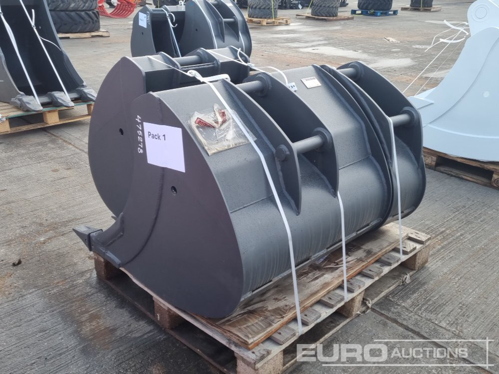Unused Miller 36", 24", 12" Scoop Bucket 45mm Pin to suit 4-6 Ton Excavator - بكت: صورة 3 Unused Miller 36", 24", 12" Scoop Bucket 45mm Pin to suit 4-6 Ton Excavator - بكت: صورة 3