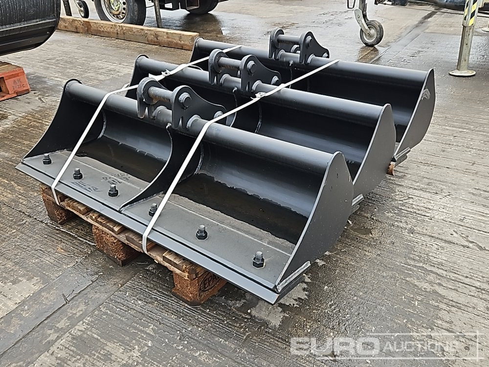 Unused Miller 36", 36", 36" Ditching Bucket 35mm Pin to suit Mini Excavator - بكت: صورة 1 Unused Miller 36", 36", 36" Ditching Bucket 35mm Pin to suit Mini Excavator - بكت: صورة 1