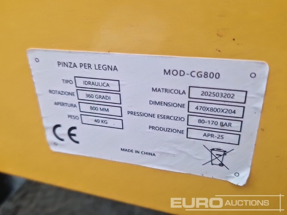 ملحق - حفارة Unused Rotary Log Clamp: صورة 8
