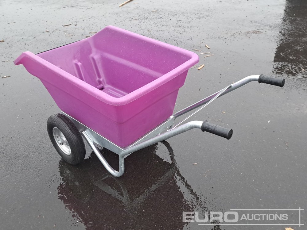 Unused Twin Wheel Tipping Wheelbarrow - الآلات الزراعية: صورة 2 Unused Twin Wheel Tipping Wheelbarrow - الآلات الزراعية: صورة 2