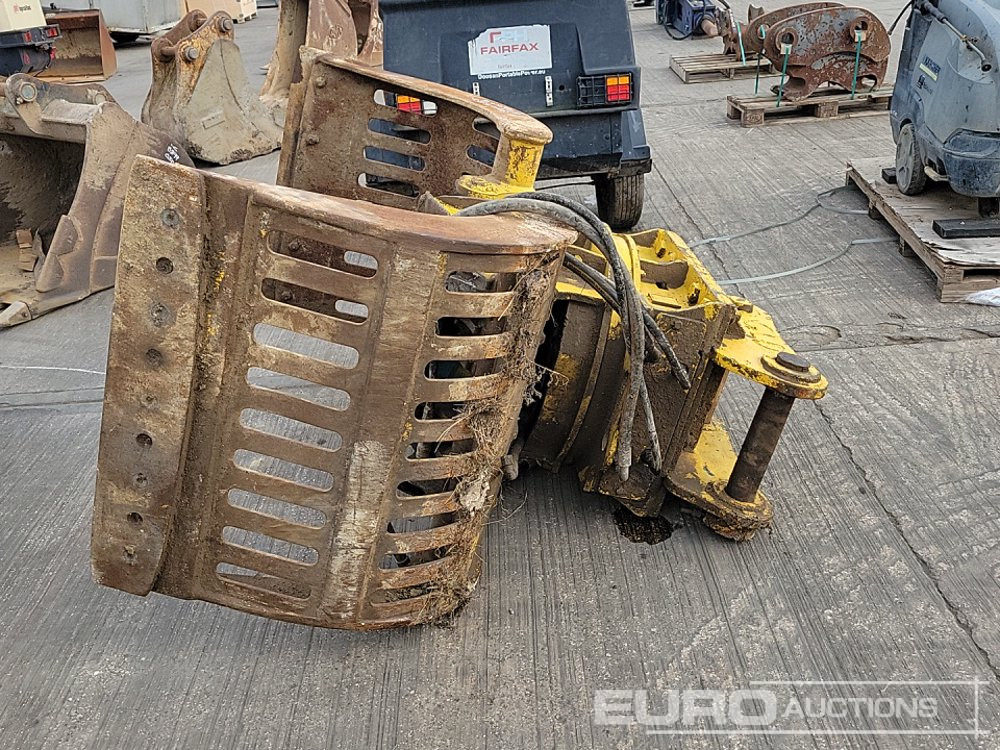 VTN Hydraulic Rotating Selector Grab 80mm Pin to suit 20 Ton Excavator - ملحق - حفارة: صورة 2 VTN Hydraulic Rotating Selector Grab 80mm Pin to suit 20 Ton Excavator - ملحق - حفارة: صورة 2