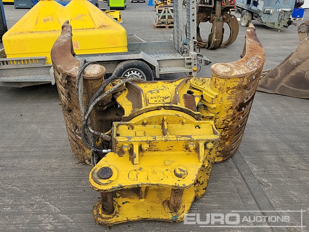 VTN Hydraulic Rotating Selector Grab 80mm Pin to suit 20 Ton Excavator - ملحق - حفارة: صورة 4 VTN Hydraulic Rotating Selector Grab 80mm Pin to suit 20 Ton Excavator - ملحق - حفارة: صورة 4