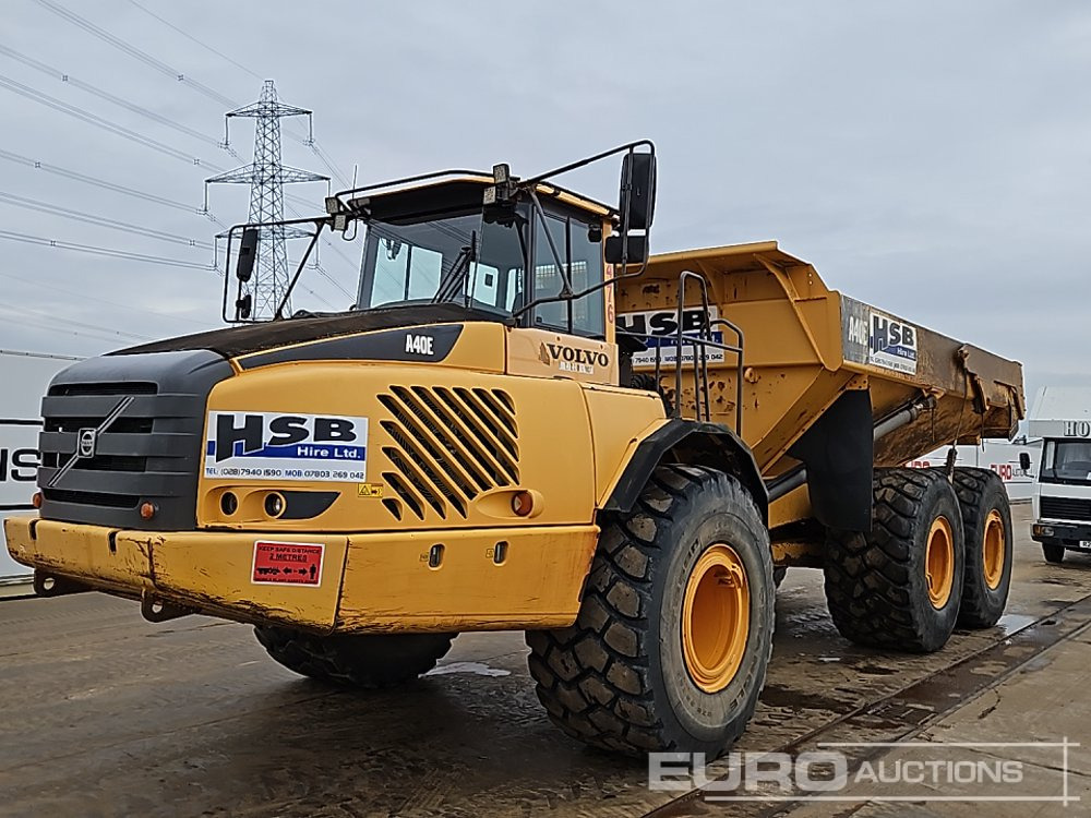 Volvo A40E - شاحنة قلاب مفصلية: صورة 1 Volvo A40E - شاحنة قلاب مفصلية: صورة 1