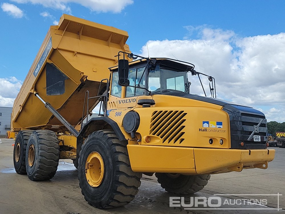 شاحنة قلاب مفصلية Volvo A40E: صورة 10