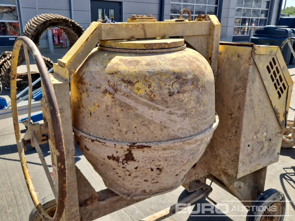 خلاطه اسمنت Winget Diesel Cement Mixer, Electric Start Yanmar Engine (Spares): صورة 16
