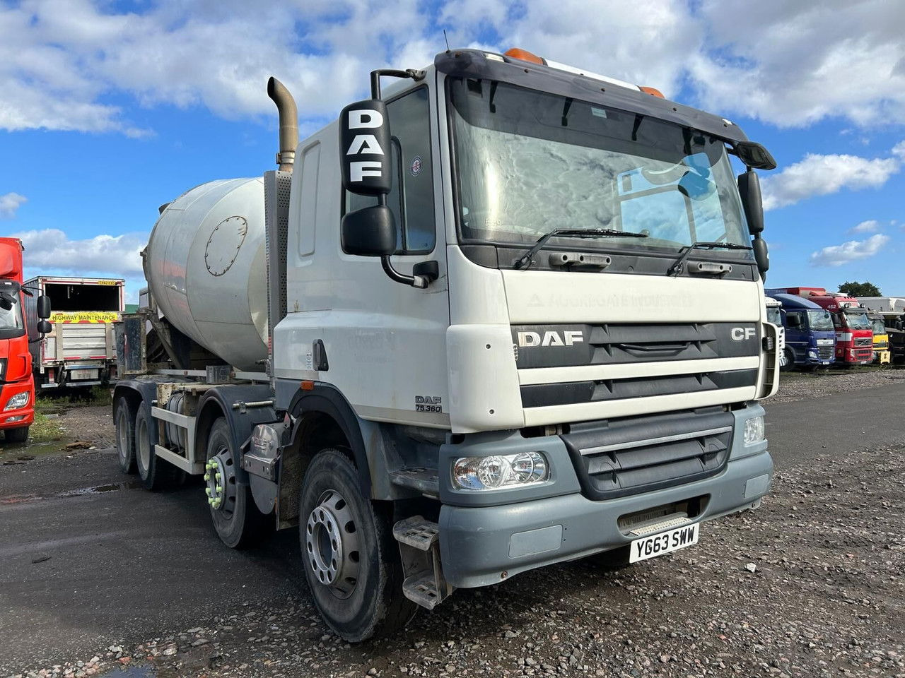 DAF CF 85.360 - شاحنة خلاطة خرسانة: صورة 2 DAF CF 85.360 - شاحنة خلاطة خرسانة: صورة 2