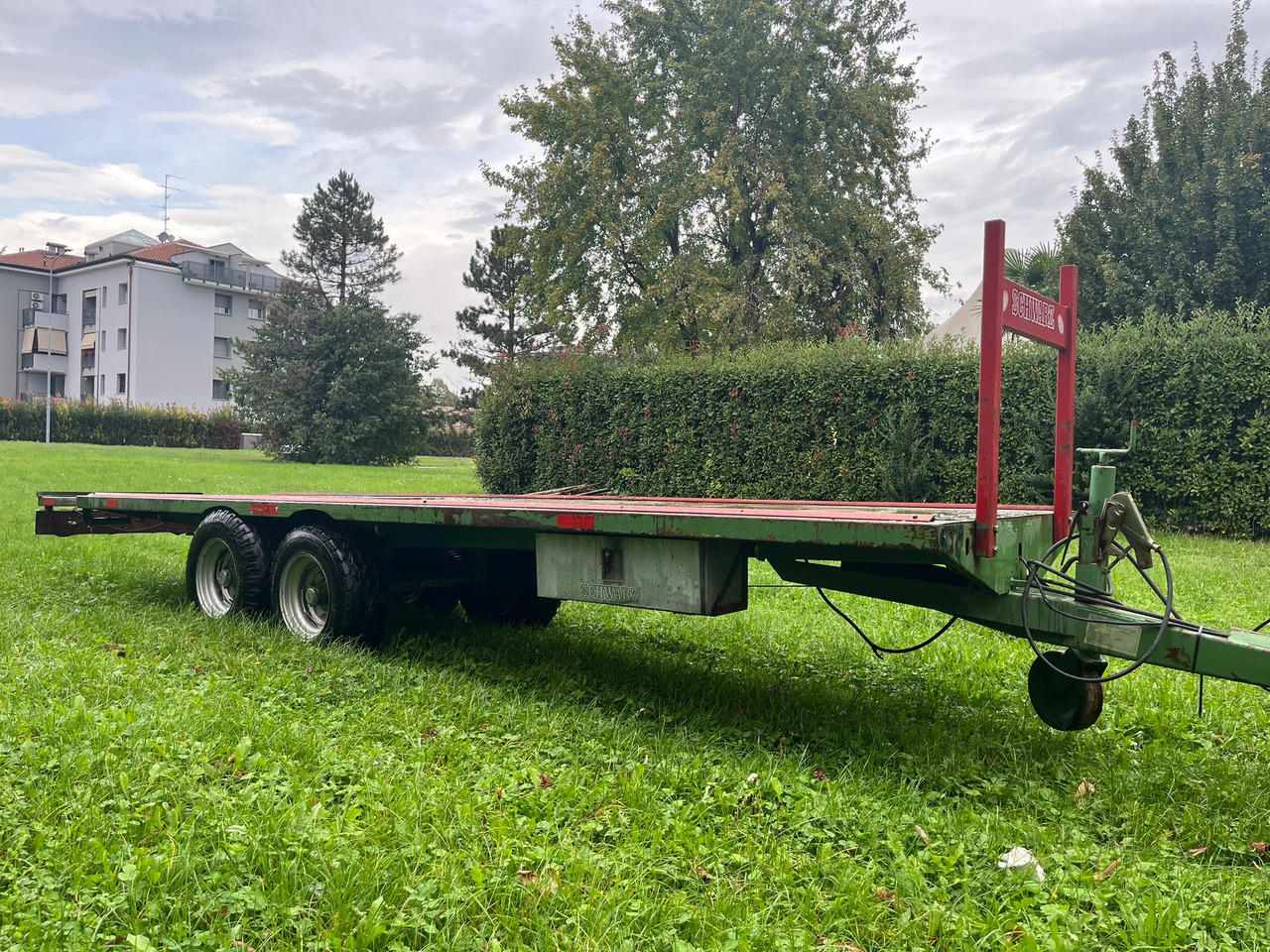 Rimorchio usato Schwarz t6057 - مقطورة منصة زراعية: صورة 2 Rimorchio usato Schwarz t6057 - مقطورة منصة زراعية: صورة 2