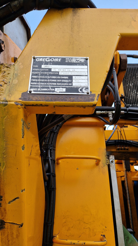 Vendemmiatrice usata Grégoire G60I - حصادة العنب: صورة 5 Vendemmiatrice usata Grégoire G60I - حصادة العنب: صورة 5