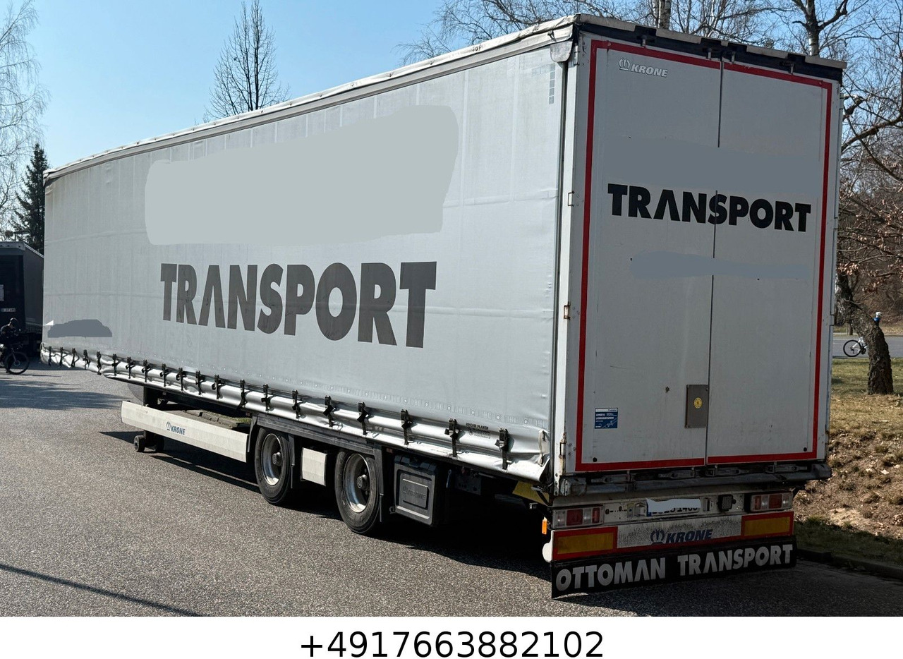 Krone Mega/Edscha/BPW/2 Achsen - نصف مقطورة ستارة: صورة 2 Krone Mega/Edscha/BPW/2 Achsen - نصف مقطورة ستارة: صورة 2