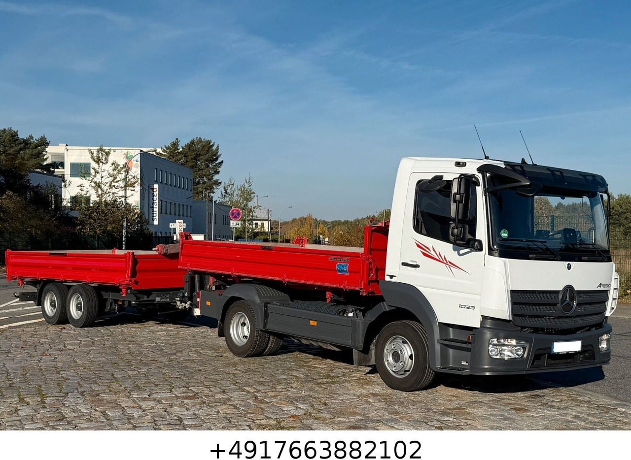 Mercedes-Benz Atego 1023 + Anhänger Dreiseitenkipper - شاحنة قلاب: صورة 4 Mercedes-Benz Atego 1023 + Anhänger Dreiseitenkipper - شاحنة قلاب: صورة 4