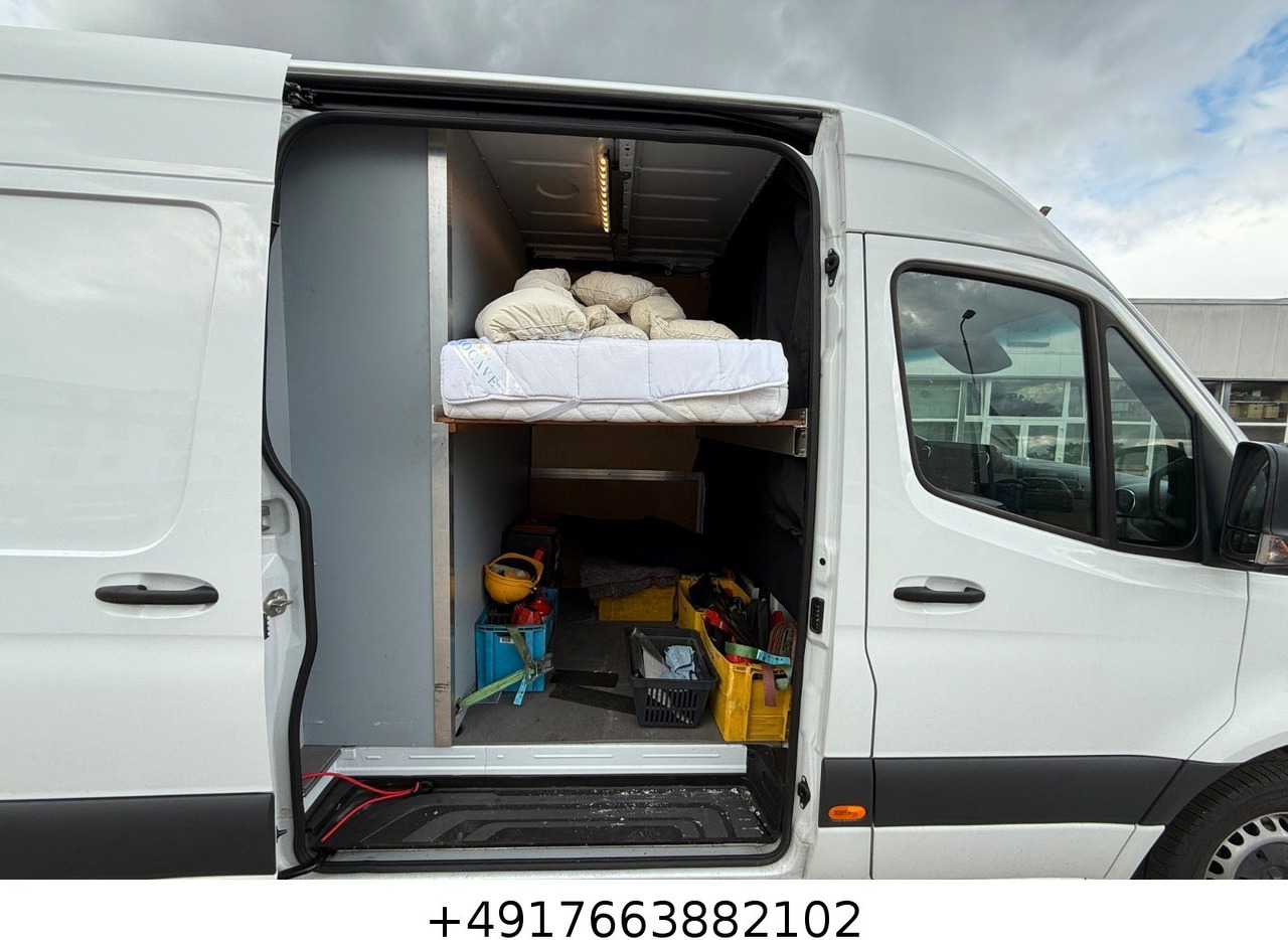 فان Mercedes-Benz Sprinter 317 Kasten Maxi Lang 9G *Bett*: صورة 6