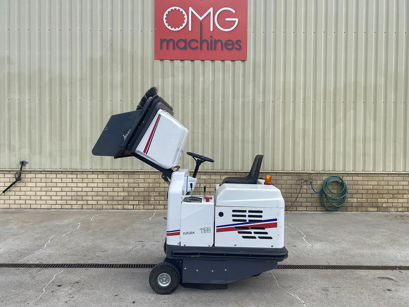 Dulevo 1100 EH, Veegmachine, Hoogkieper - سياره كنس شوارع: صورة 2 Dulevo 1100 EH, Veegmachine, Hoogkieper - سياره كنس شوارع: صورة 2