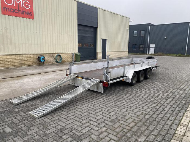 Weijer Aanhangwagen, 3500 kg. 5 meter, 3 Asser. - مقطورات مسطحة: صورة 2 Weijer Aanhangwagen, 3500 kg. 5 meter, 3 Asser. - مقطورات مسطحة: صورة 2