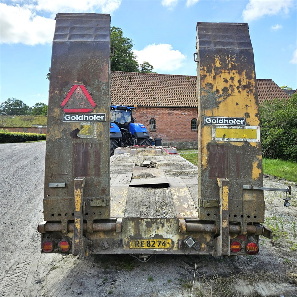 Goldhofer TU4-2x2-32/80 - مقطورة مسطحة منخفضة: صورة 4 Goldhofer TU4-2x2-32/80 - مقطورة مسطحة منخفضة: صورة 4