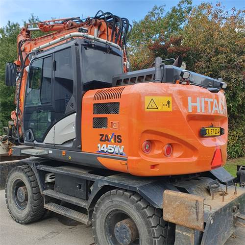 Hitachi ZX145 WT-6 - حفارة دولاب: صورة 4 Hitachi ZX145 WT-6 - حفارة دولاب: صورة 4