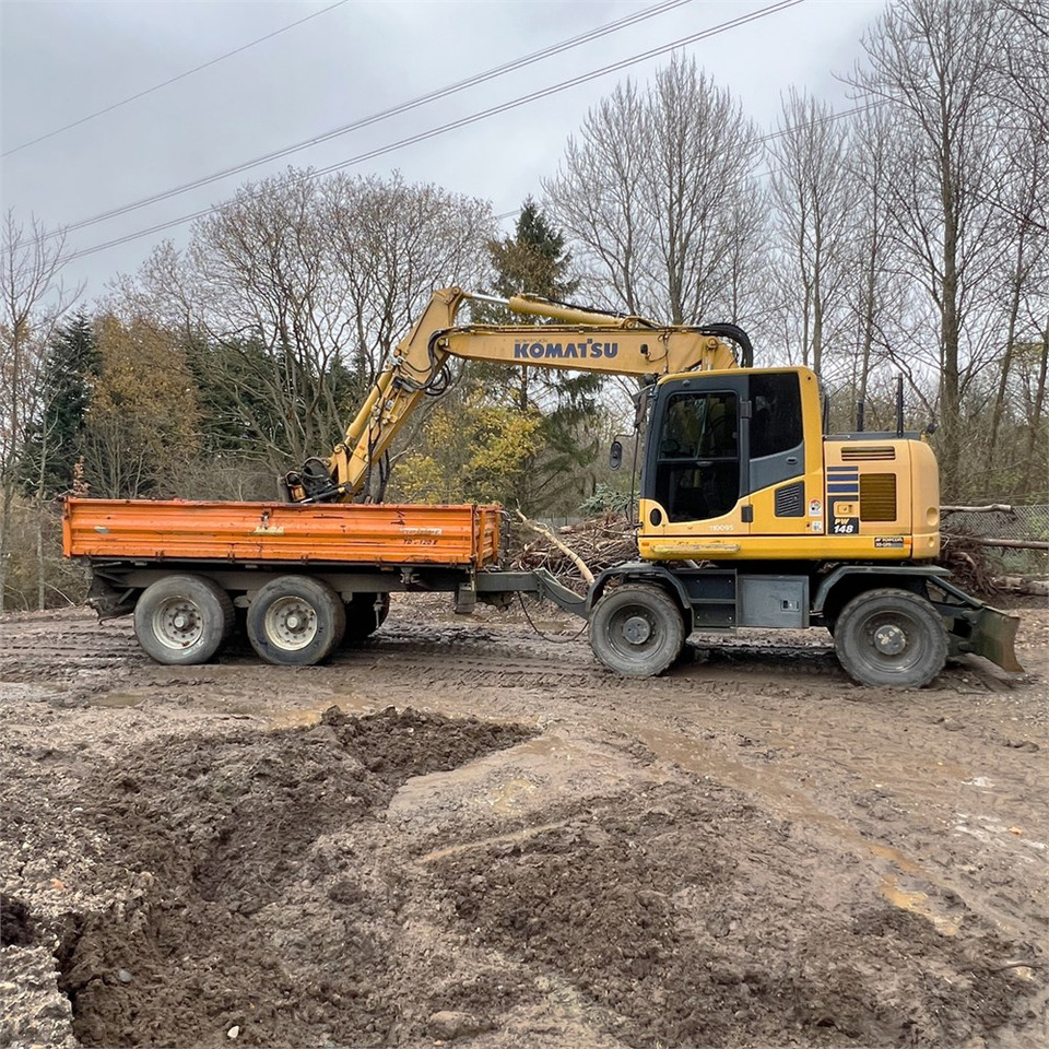 Komatsu PW148-10 - حفارة دولاب: صورة 5 Komatsu PW148-10 - حفارة دولاب: صورة 5