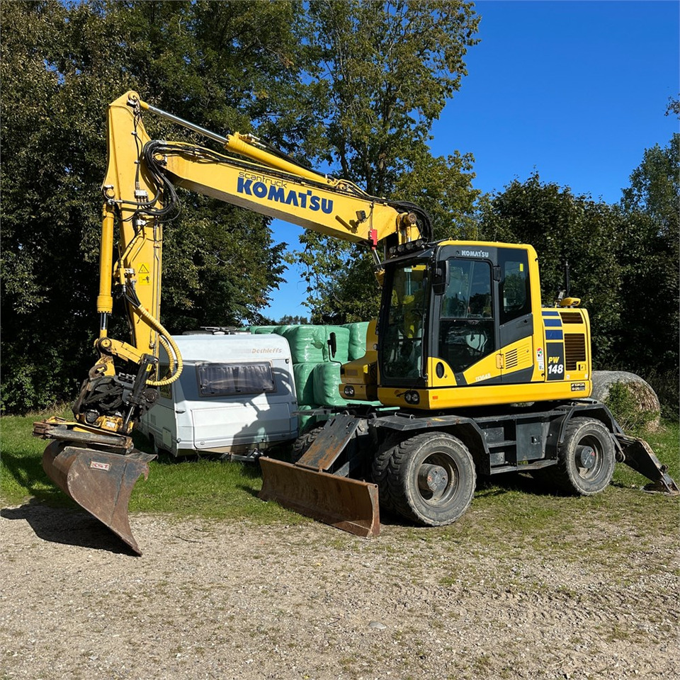 Komatsu PW148-11 - حفارة دولاب: صورة 3 Komatsu PW148-11 - حفارة دولاب: صورة 3