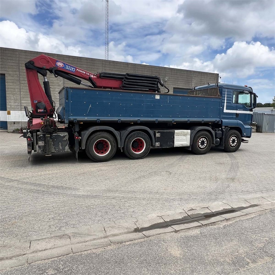 MAN TGS 35.510 8x4 BL - شاحنة كرين, شاحنات مسطحة: صورة 3 MAN TGS 35.510 8x4 BL - شاحنة كرين, شاحنات مسطحة: صورة 3