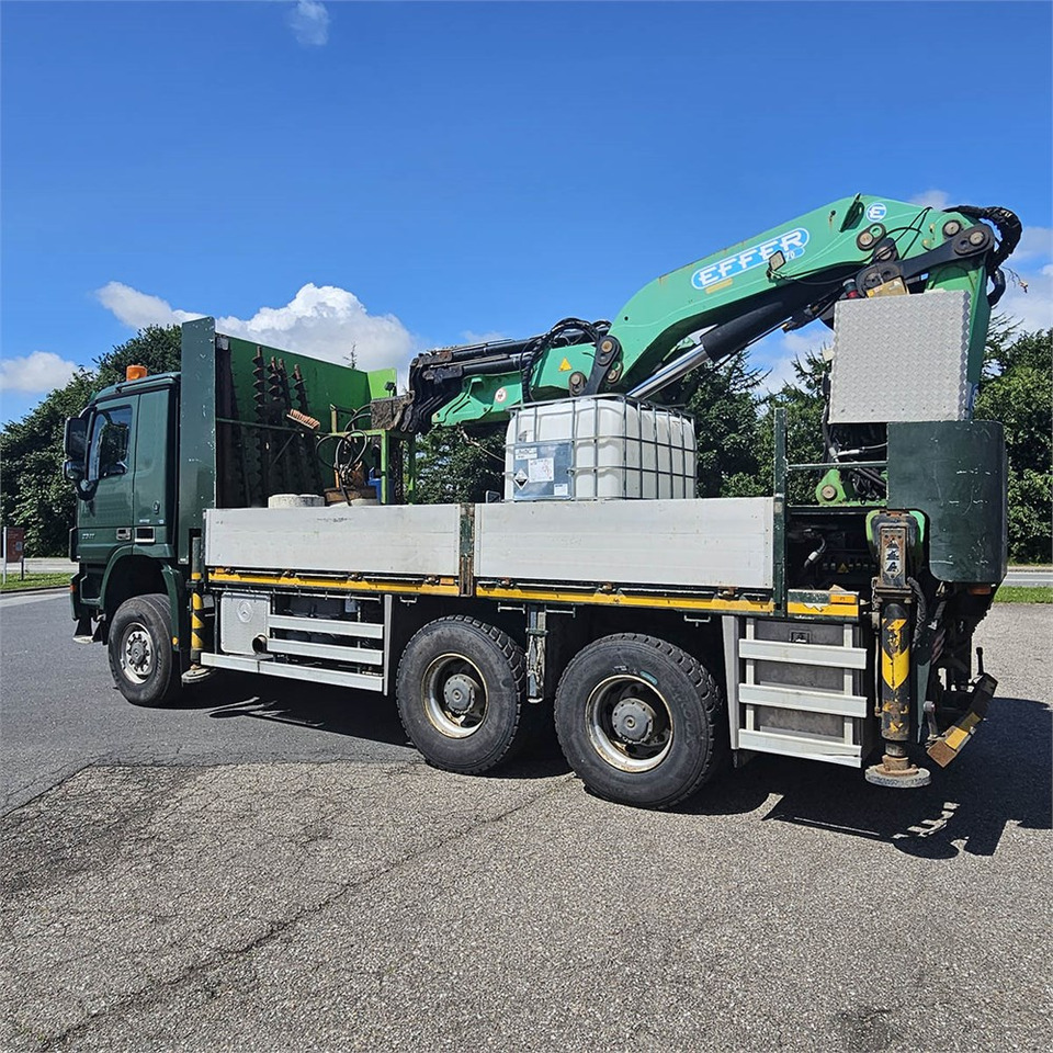 Mercedes Actros 3341 A BlueTec 5 - شاحنات مسطحة, شاحنة كرين: صورة 3 Mercedes Actros 3341 A BlueTec 5 - شاحنات مسطحة, شاحنة كرين: صورة 3