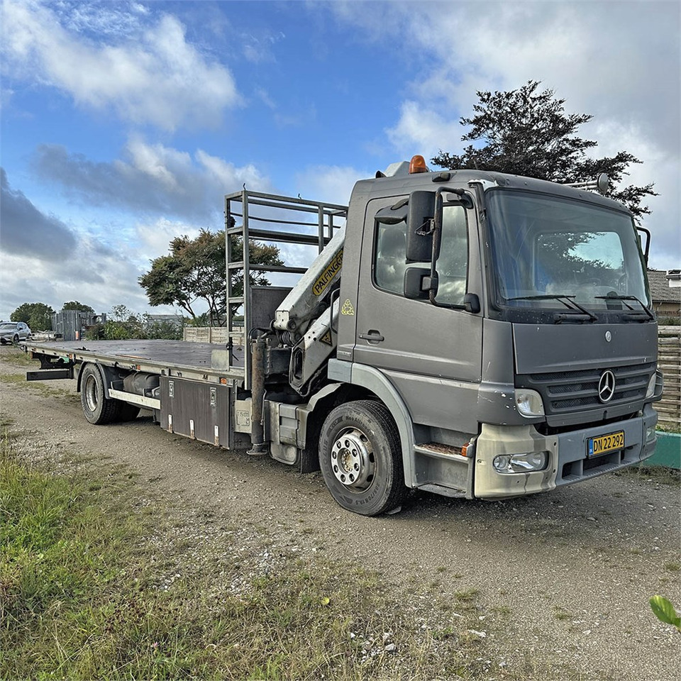 Mercedes Atego 1524 LL - شاحنات مسطحة, شاحنة كرين: صورة 2 Mercedes Atego 1524 LL - شاحنات مسطحة, شاحنة كرين: صورة 2