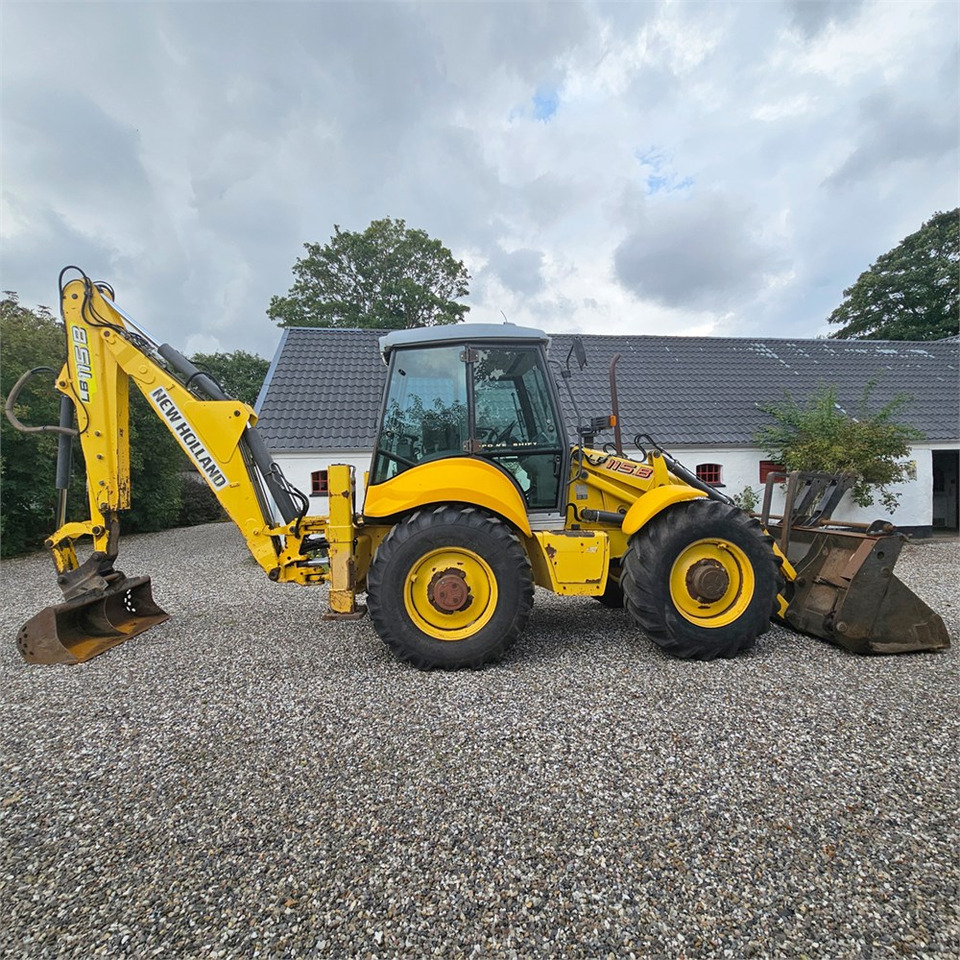New Holland LB115 B-4PS - جرافة حفار: صورة 1 New Holland LB115 B-4PS - جرافة حفار: صورة 1