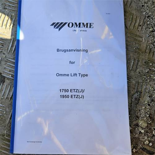 منصة تلسكوبية محمولة على شاحنة Omme 1750 ETZJ: صورة 27