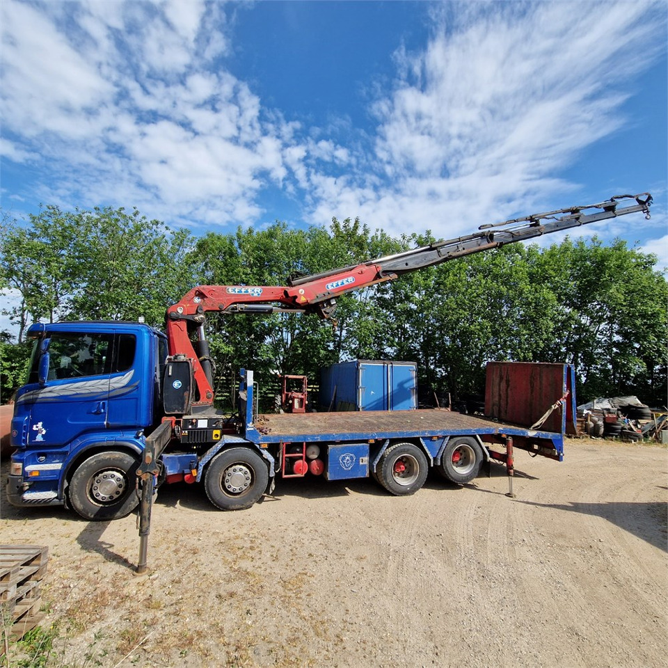 Scania R480 - شاحنة نقل سيارات شاحنة, شاحنة كرين: صورة 3 Scania R480 - شاحنة نقل سيارات شاحنة, شاحنة كرين: صورة 3