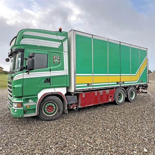Scania R500 - شاحنة مقفلة: صورة 1 Scania R500 - شاحنة مقفلة: صورة 1