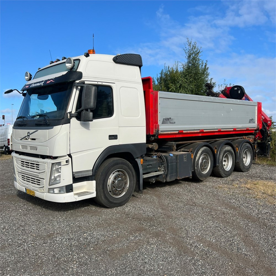 Volvo FM 8x4 500 - شاحنات مسطحة, شاحنة كرين: صورة 1 Volvo FM 8x4 500 - شاحنات مسطحة, شاحنة كرين: صورة 1