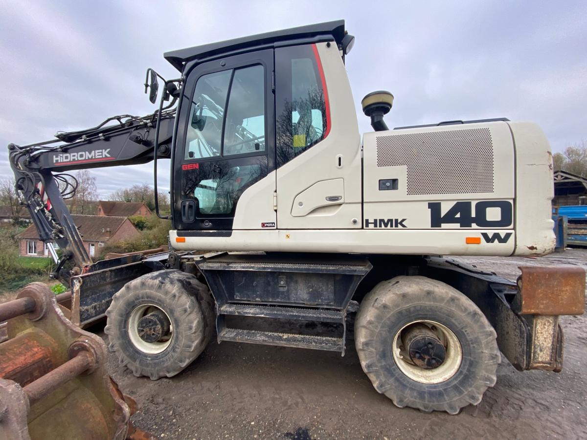 Hidromek HMK 140W-3B - حفارة دولاب: صورة 1 Hidromek HMK 140W-3B - حفارة دولاب: صورة 1