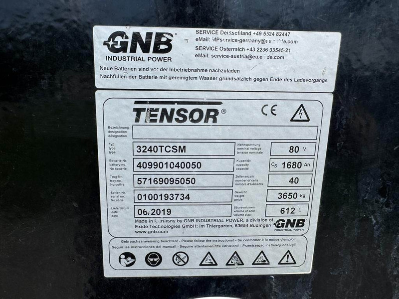 Kalmar ECF80-1100 - رافعة شوكية كهربائية: صورة 5 Kalmar ECF80-1100 - رافعة شوكية كهربائية: صورة 5