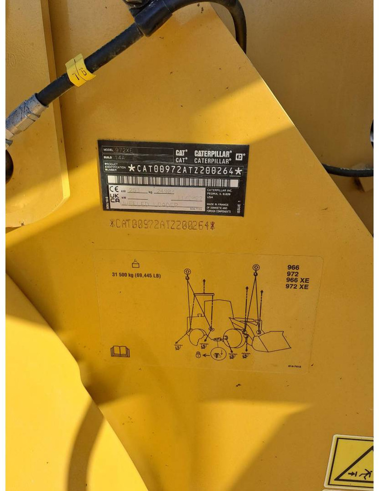 اللودر بعجل CAT 972 XE: صورة 12